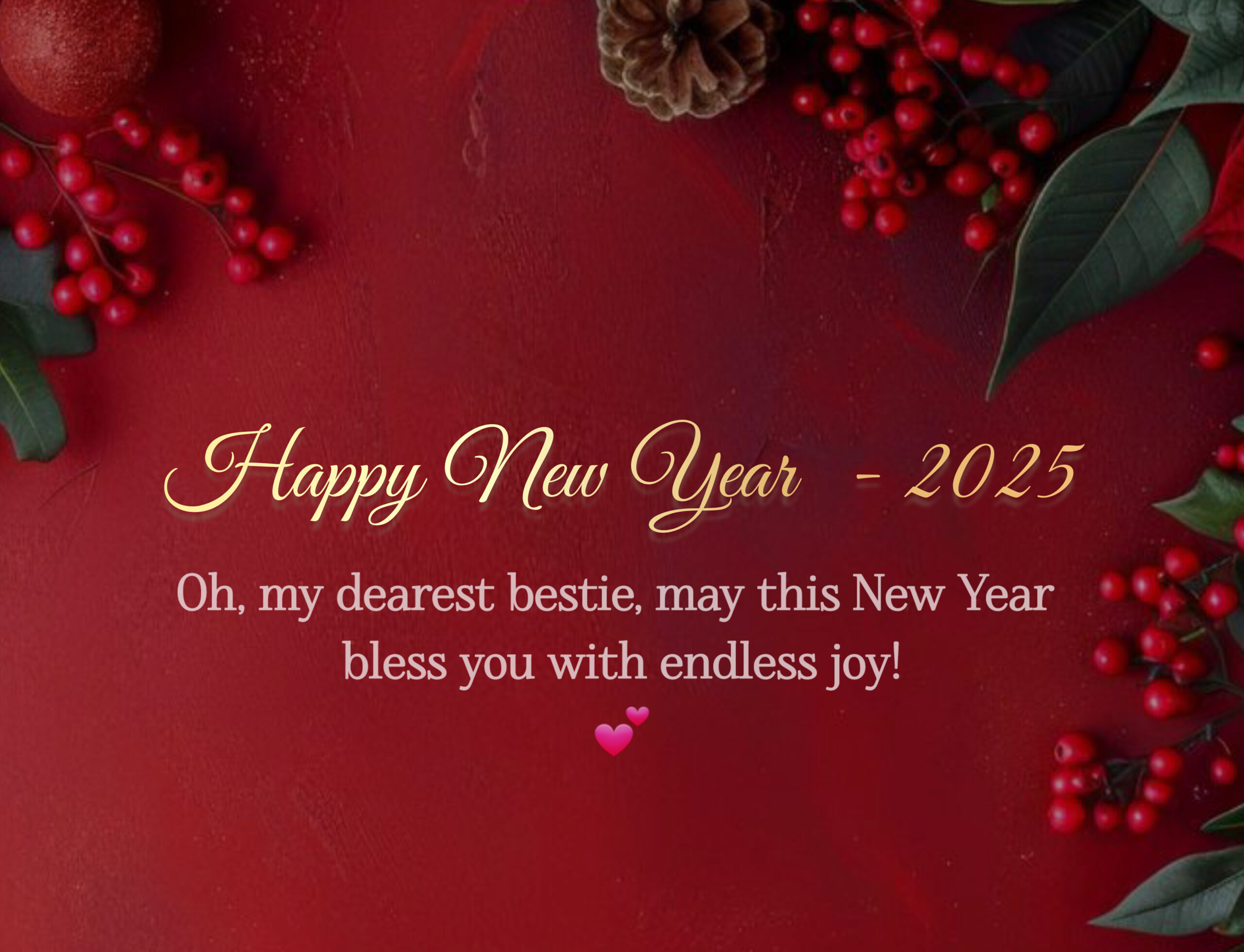 Happy New Year Wishes for Bestie – Cute & Funny Quotes