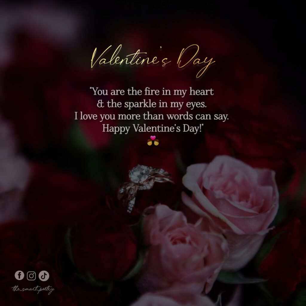 valentin day deep short romantic poetry