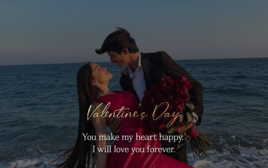 Valentine’s Day Aesthetic Poetry with Images 2025