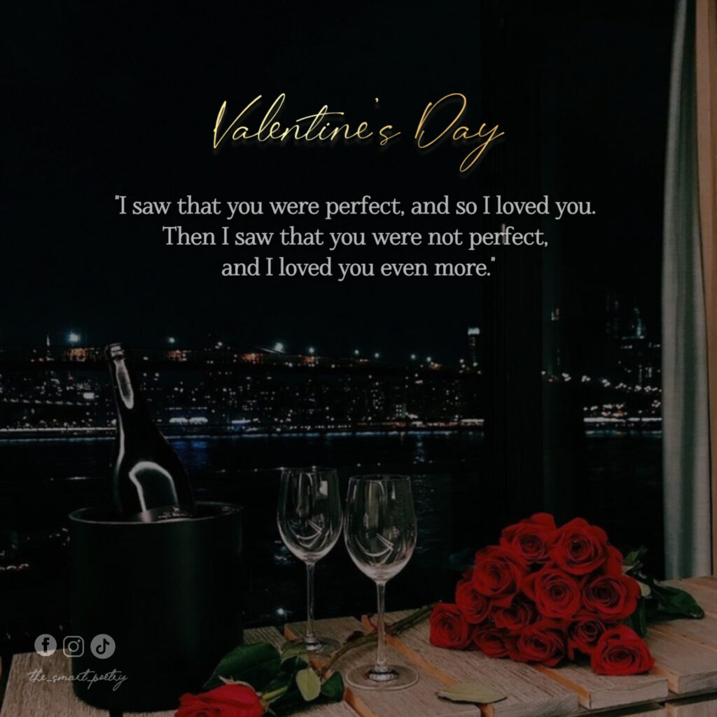 valentin day quoets in English text