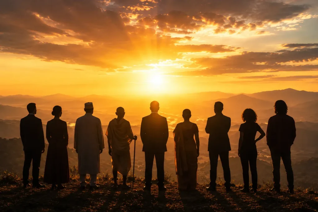 inspirational quotes from historical figures silhouette