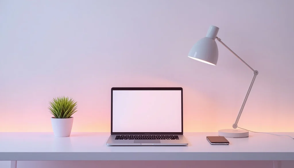 Modern minimalist workspace representing new motivation quotes for 2026
