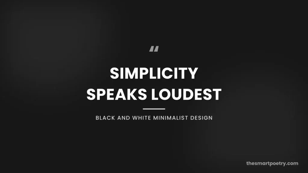 Black and white motivation quotes wallpaper, minimalist design